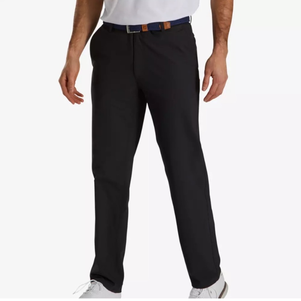 NWT FootJoy Performance Knit Pants in Black W32/L32